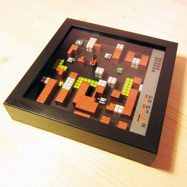 фото для записи Впечатляющие диорамы из 8-битных классических видео игр (11 фото)