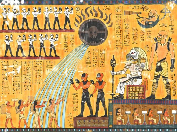 фото для записи Безумный Макс в древнеегипетском стиле