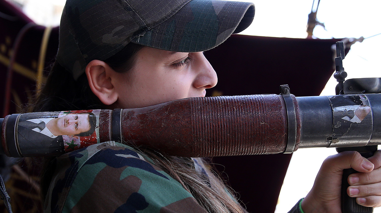фото для записи Женский батальон на войне в Сирии (13 фото)